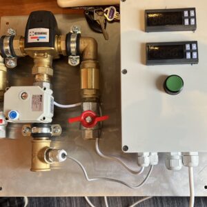 Stýring fyrir heita potta